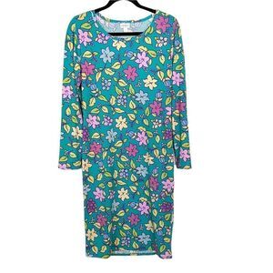 Lularoe Debbie Long Sleeve Sheath Dress - Size Medium